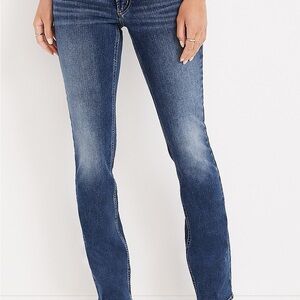 NWT Silver Jeans Women's Straight Leg in Classic Blue